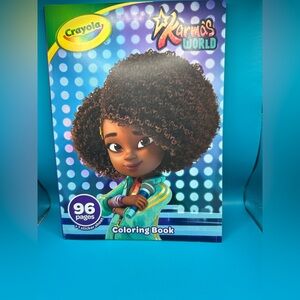 Kids Coloring Book with Stickers